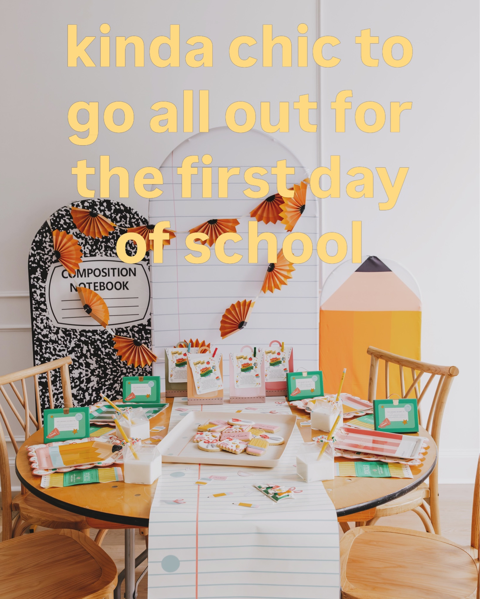 What a fun trend! If there’s anything that’s a testament to how quickly time passes, it’s having a child entering both middle and preschool this year. My oldest was just starting for the first time and look at us now. 

I’m loving seeing everyone’s Back-to-School mealtime traditions! Keep tagging us in your chic memory making! Use code shakira20 on all things @occasions.byshakira x @mymindseyeinc 🫶🏾

Cookies: @tough.cookies.nc 
Venue: @the_maxwell_suite 
Ready Confetti Printable: @gracecollectiveshop