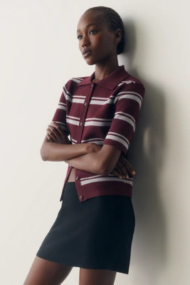 100% Cotton Polo Sweater | Anthropologie (US)