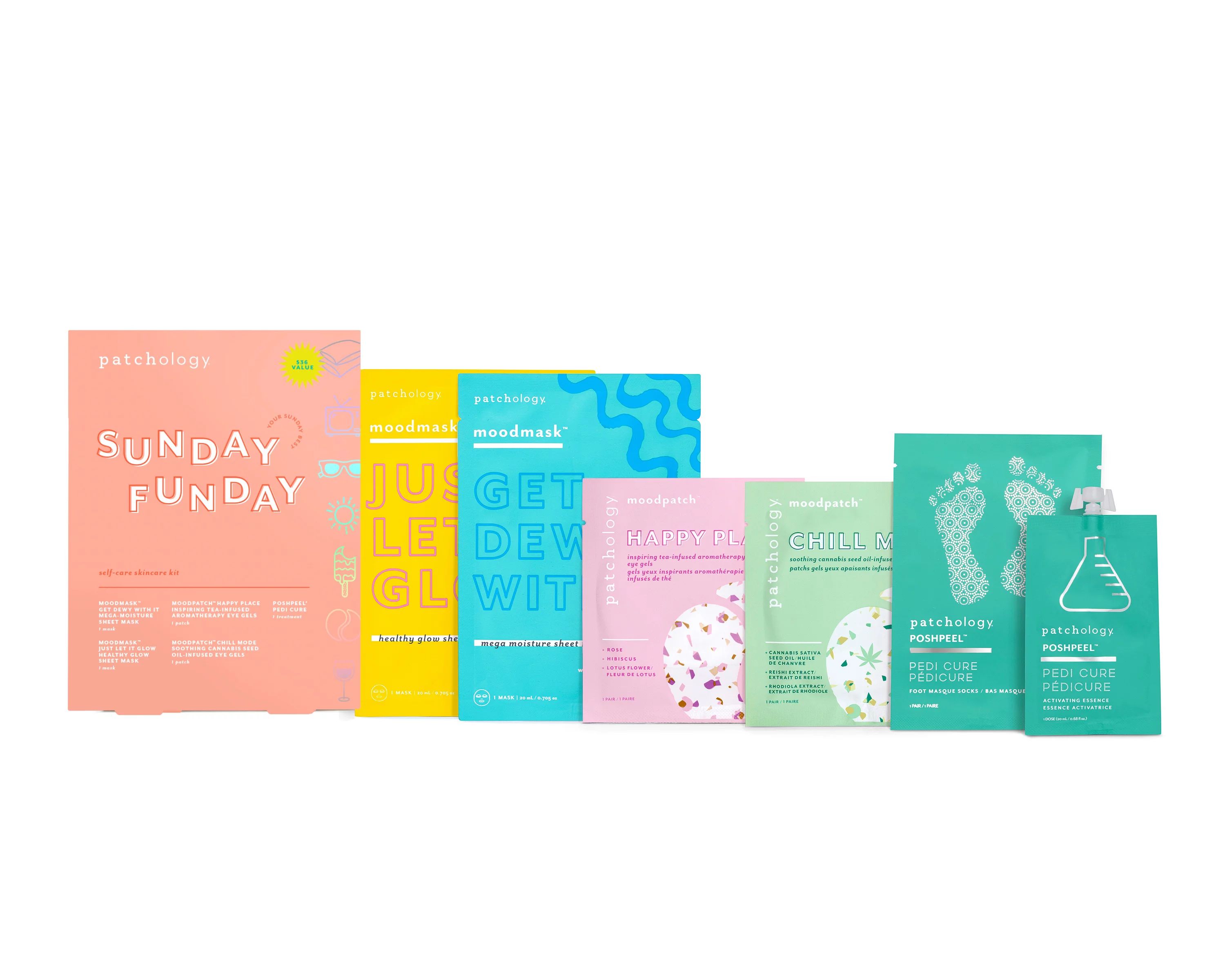 Patchology Sunday Funday Self Care Kit | Walmart (US)