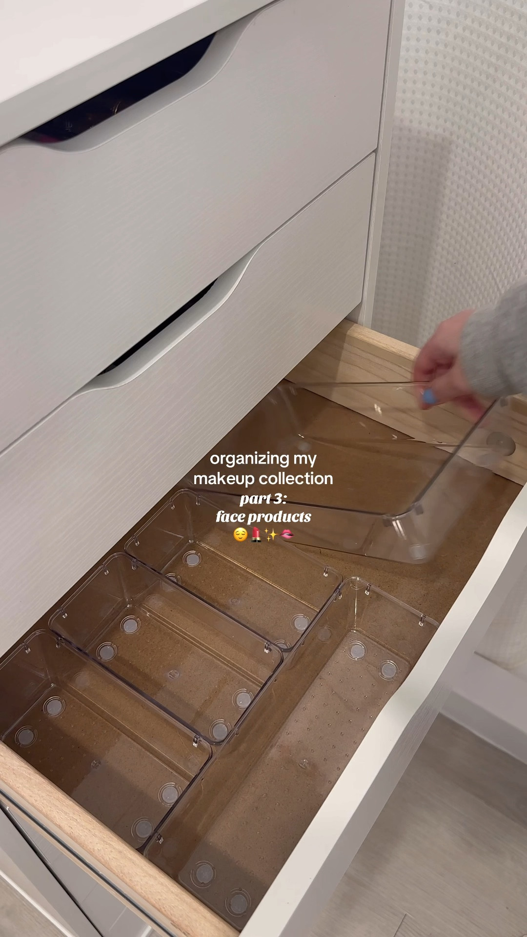 these trays are perfect for an organized makeup collection 😌✨💄

#LTKHome #LTKBeauty #LTKStyleTip