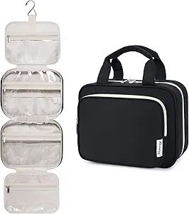 Narwey Hanging Toiletry Bag for Women Travel Makeup Bag Organizer Toiletries Bag for Travel Size ... | Amazon (US)