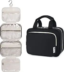 Narwey Hanging Toiletry Bag for Women Travel Makeup Bag Organizer Toiletries Bag for Travel Size ... | Amazon (US)
