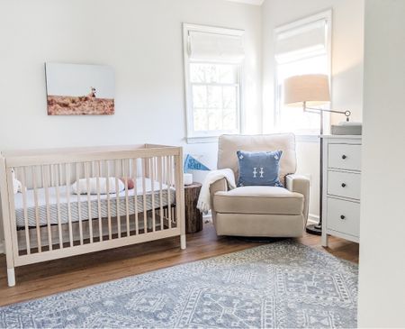 Super cute and calm - gender neutral baby nursery

Baby Boy Nursery
Nursery Decor
Nursery Inspiration
Crib
Glider
Recliner
Wayfair
Target
Pottery Barn
Tj Maxx
Blue Rug
White Dresser

 

#LTKstyletip #LTKfindsunder100 #LTKhome