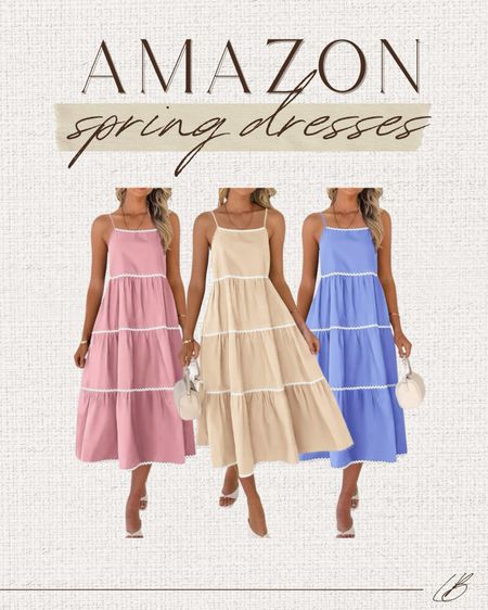 Spring dresses from Amazon! Comes in tons of colors & fits tts! 
#founditonamazon 