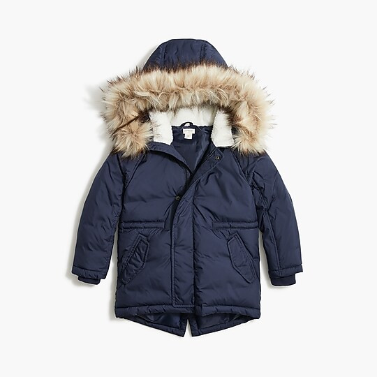 Boys' fishtail parka | J.Crew Factory