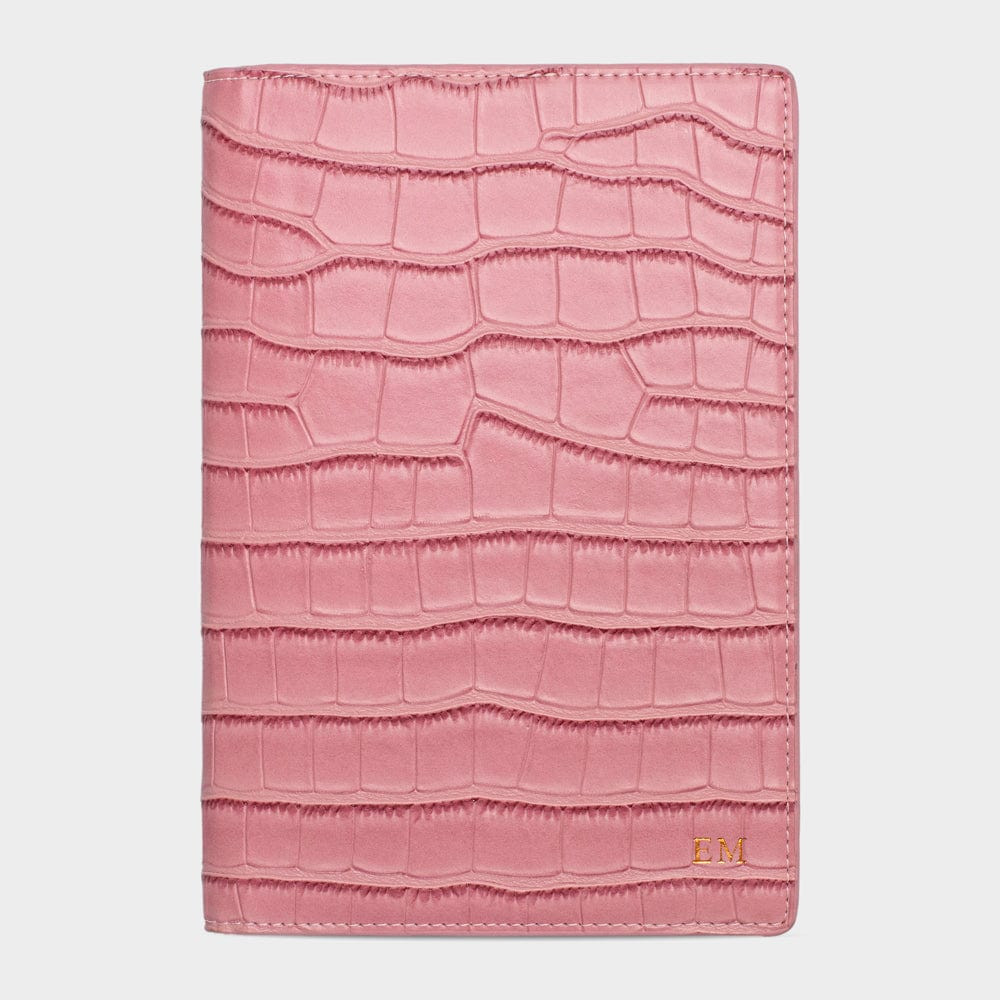 Pink Lizard Texture Personalized Notebook | INSERIF (US)
