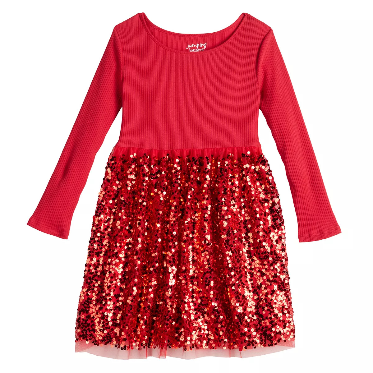 Girls 4-8 Jumping Beans® Sequin Skirt Tutu Dress | Kohl's