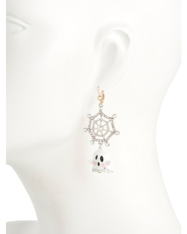 Betsey Johnson Ghost Earrings | TJ Maxx