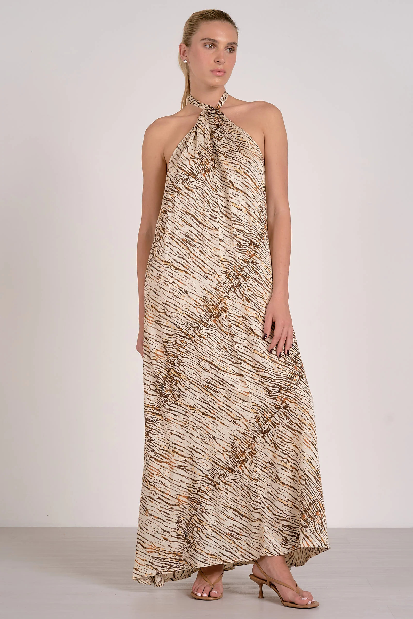 Sahara Halter Maxi | Shop Elan