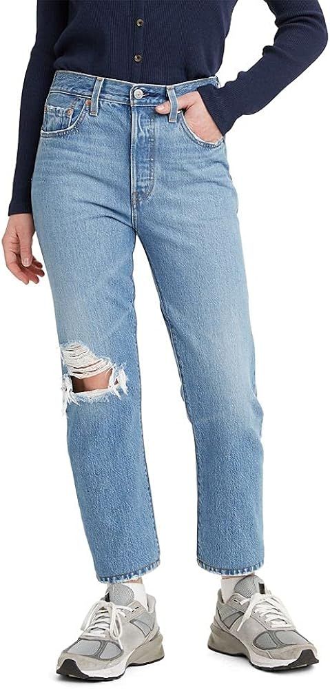 Levi's Women's Premium 501 Crop Jeans | Amazon (US)