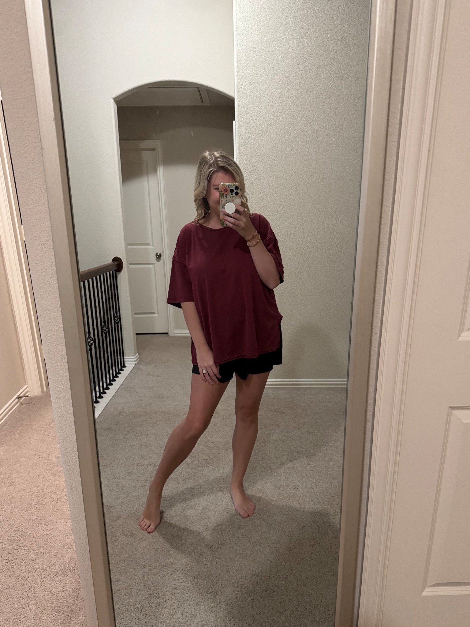 Love this tee from Amazon!
Sizing:
Medium tshirt
Medium shorts