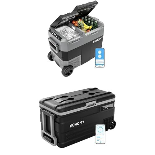 EUHOMY 12 Volt Refrigerator Bundles - 35QT+13QT Ice Maker & 80QT Car Freezers for Camping, Travel, Outdoor | Amazon (US)