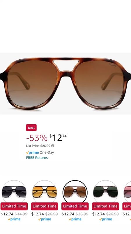 Polarized sunglasses 

#LTKGiftGuide #LTKSeasonal #LTKfindsunder50