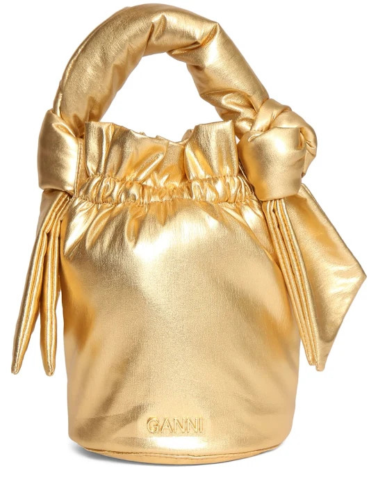 Occasion laminated top handle bag | Luisaviaroma