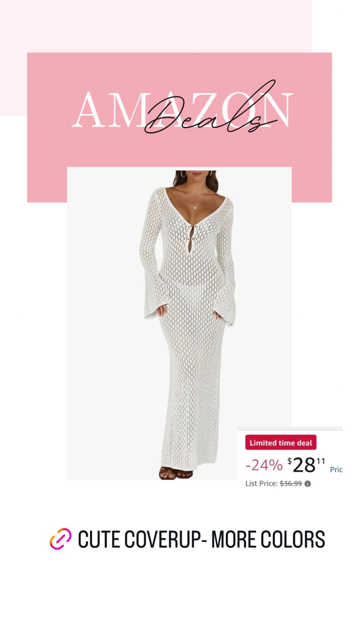 Cute cover-up dress! On deal

#LTKSwim #LTKMidsize #LTKSaleAlert