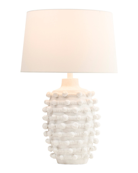 29in Organic Textured Ball Table Lamp | Bedroom | Marshalls | Marshalls