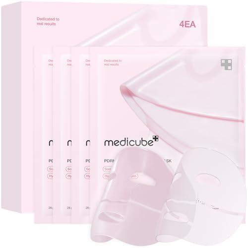 medicube Salmon DNA PDRN pink collagen jelly gel mask | overnight face mask for glass glow skin- ... | Amazon (US)