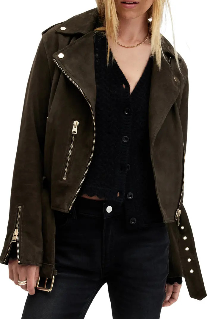 Suede Moto Jacket | Nordstrom