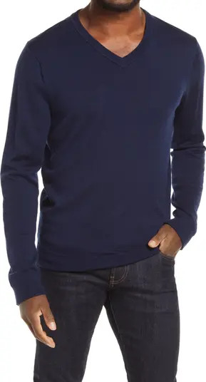 Nordstrom Washable Merino V-Neck Sweater | Nordstrom | Nordstrom