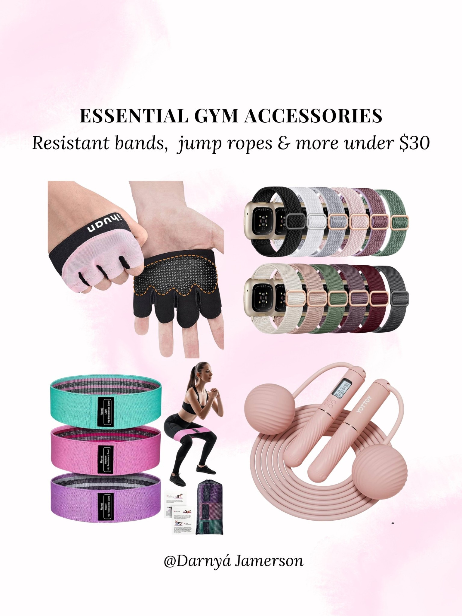 Gym accessories for an effective workout under $20! Grab these essentials before your next workout 💪🏾 

#LTKFindsUnder50 #LTKActive
