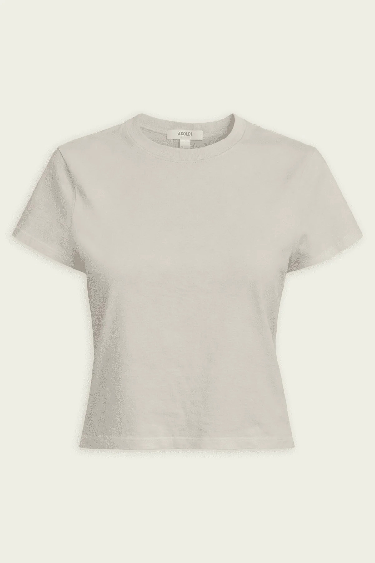Adine Shrunken Tee in Bone - Beige. M | Shop Olivia