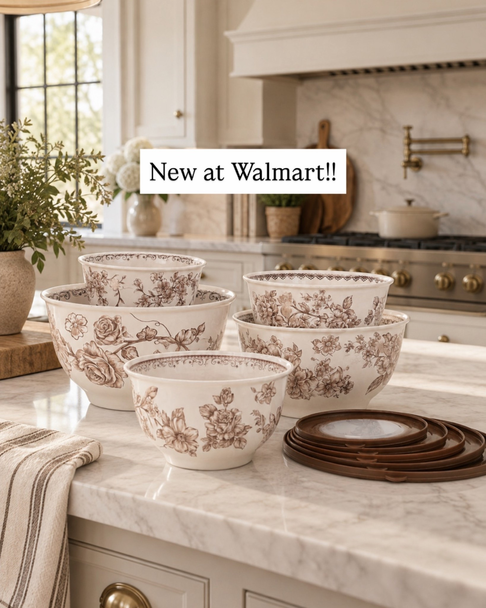 The prettiest vintage-inspired bowls for adding a little charm to your kitchen 🤎🌸

I love how the floral pattern gives these that collected, cottage feel without looking too traditional. They’re beautiful enough to leave out on the counter, but practical enough for everyday mixing, serving, and storing.

#LTKSaleAlert #LTKHome