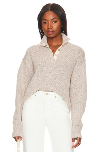 Boxy Snap Front Henley
                    
                    525 | Revolve Clothing (Global)