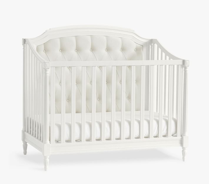 Blythe 3-In-1 Upholstered Convertible Crib | Pottery Barn Kids