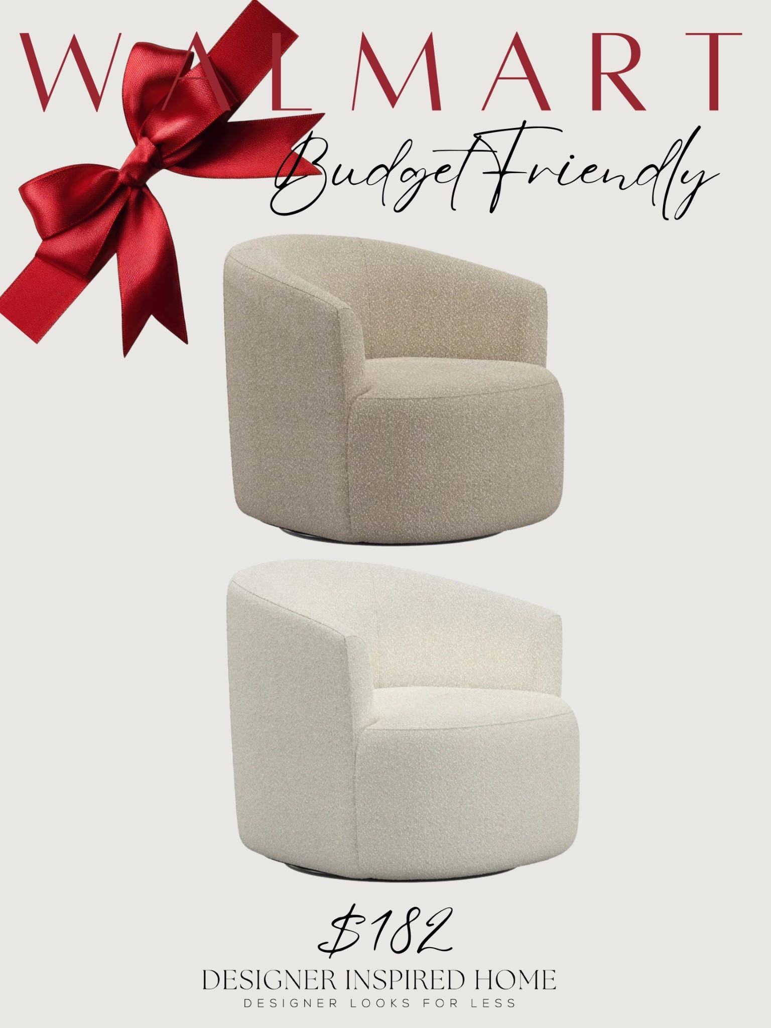 Walmart budget friendly accent chairs

#LTKHome