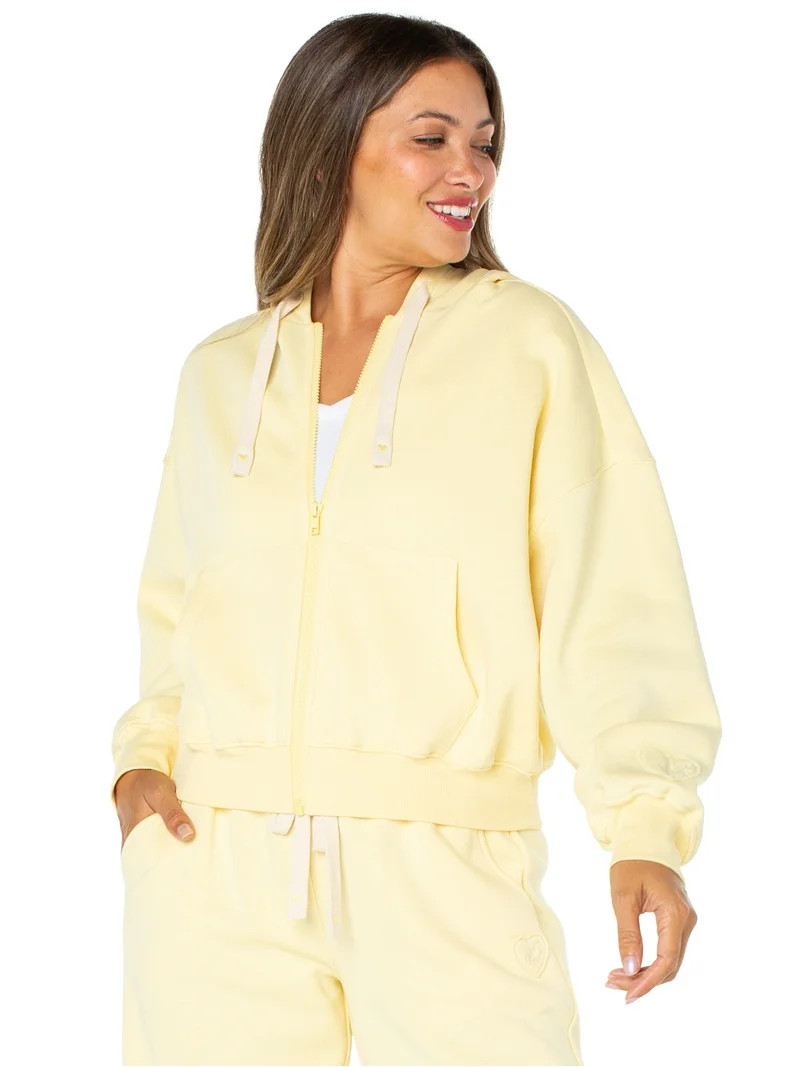 Celebrity Pink Women's Zip Front Hoodie, Sizes XS-4X | Walmart (US)