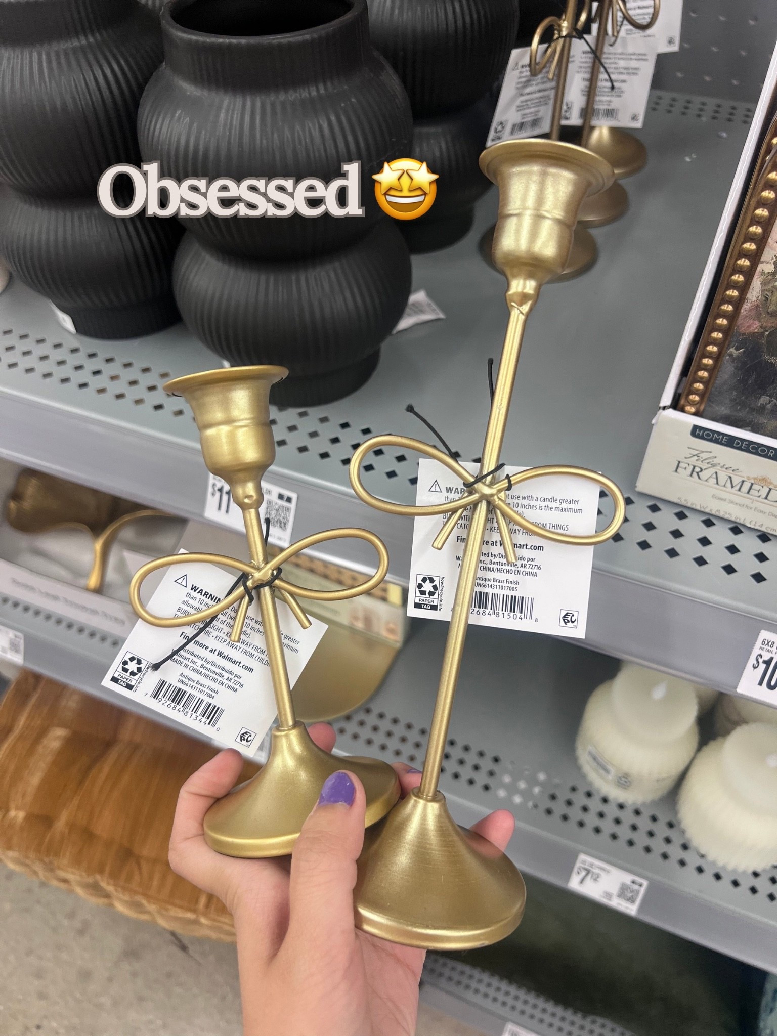 Bow home decor affordable Walmart 

#LTKHome