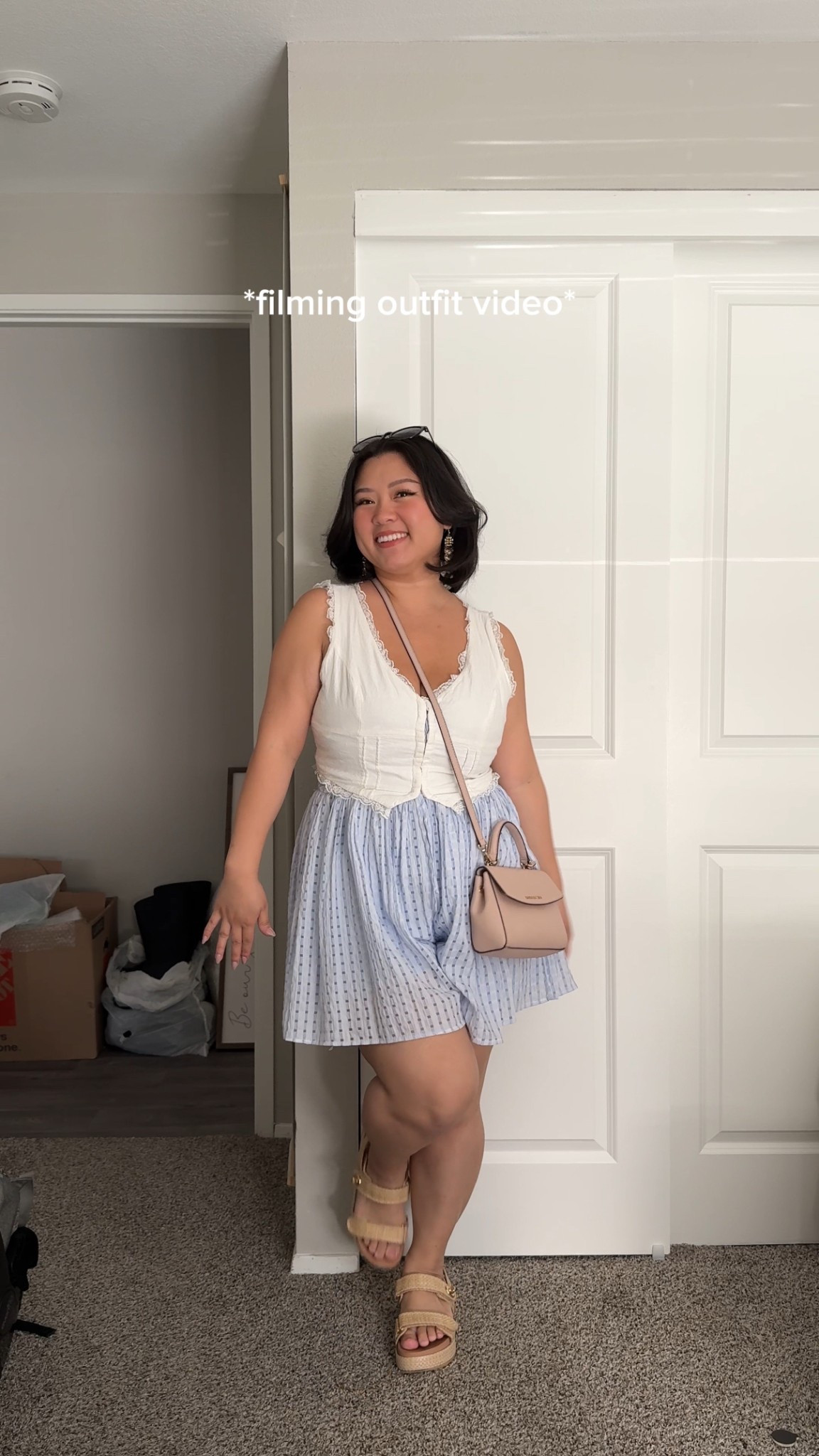 •Top from Princess Polly (size 12)
•Romper from Petal & Pup (size L)
•Bag from Michael Kors
•Sandals from Target

#LTKMidsize #LTKPetite #LTKSummerEdit