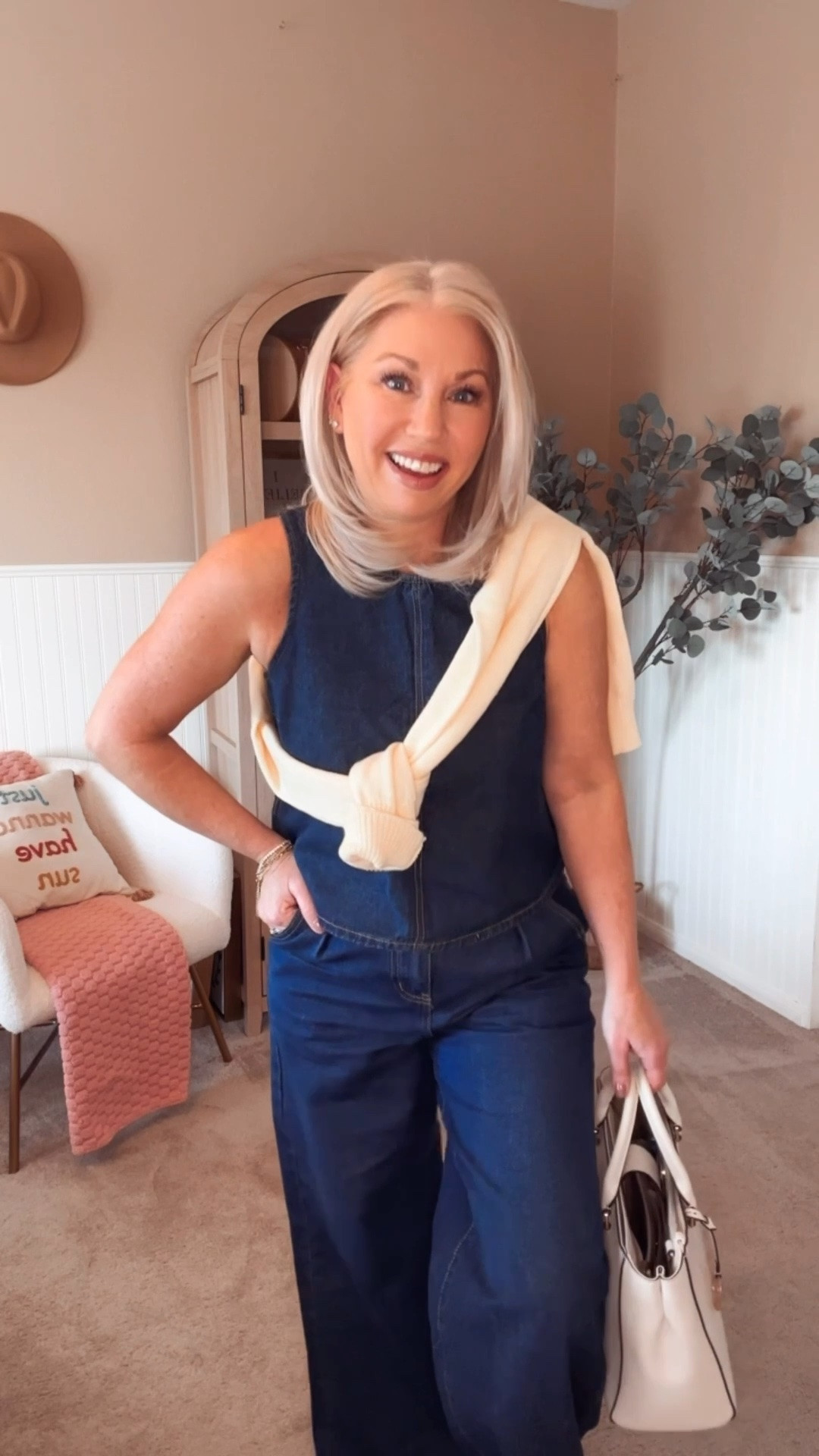 Easy denim outfits that look way more elevated than they are for spring and summer

#LTKootd #LTKOver40 #LTKPetite