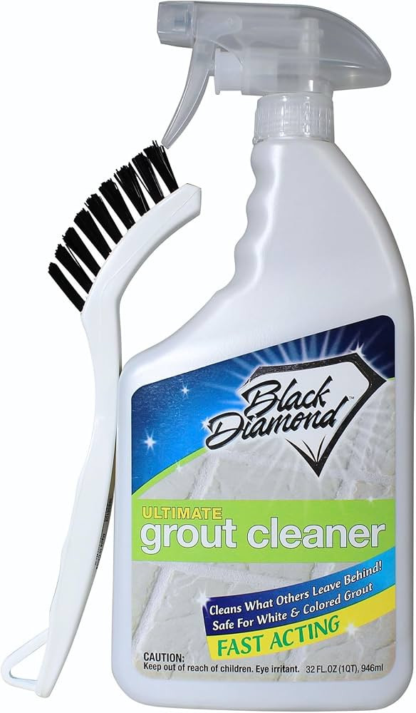 Black Diamond Ultimate Grout Cleaner: Best Cleaner for Tile,Ceramic,Porcelain, Marble Acid-Free S... | Amazon (US)