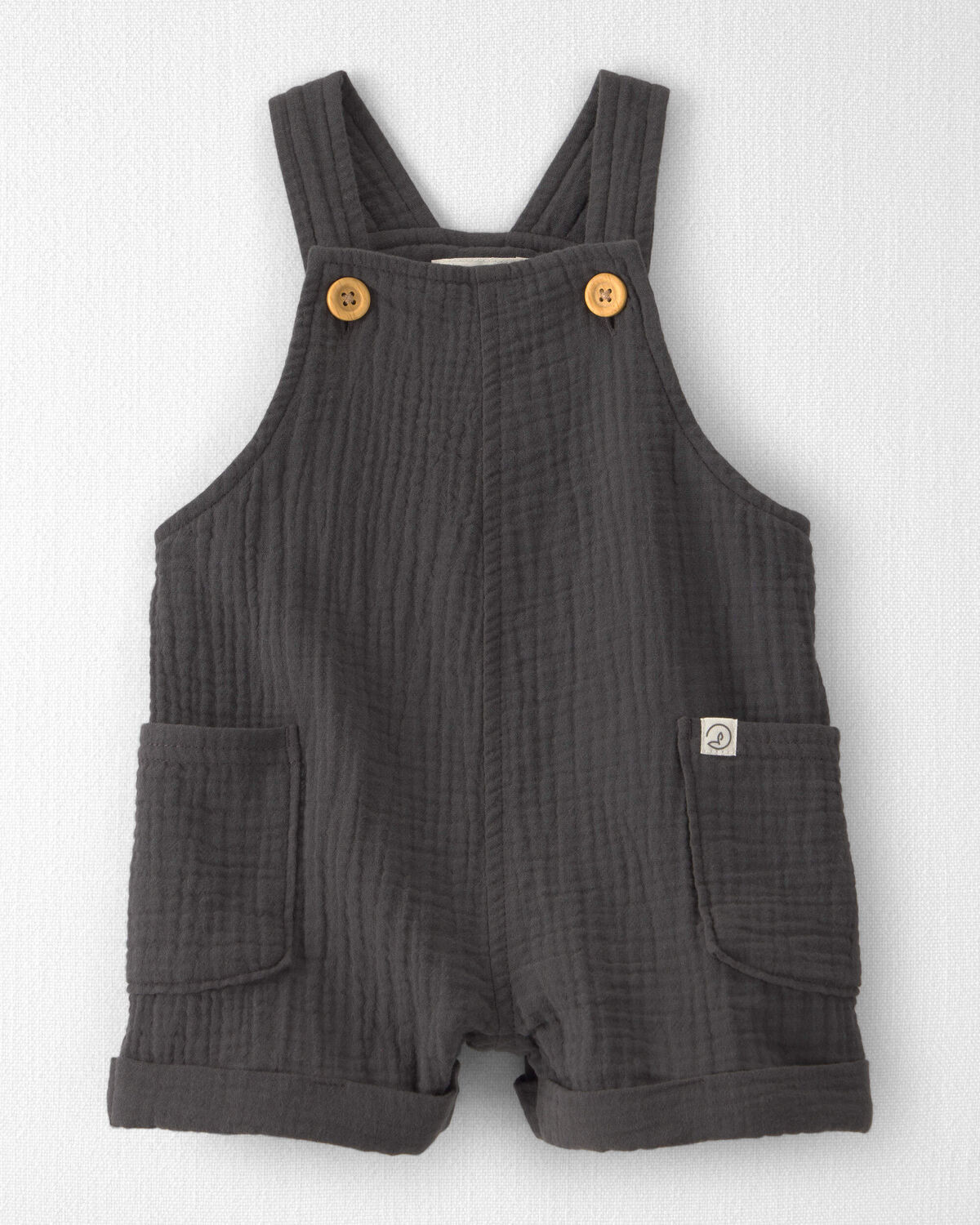 Baby Organic Cotton Gauze Shortalls | Carter's Inc