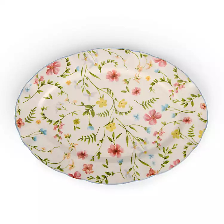 Wildflower Serving Platter | Kirklands