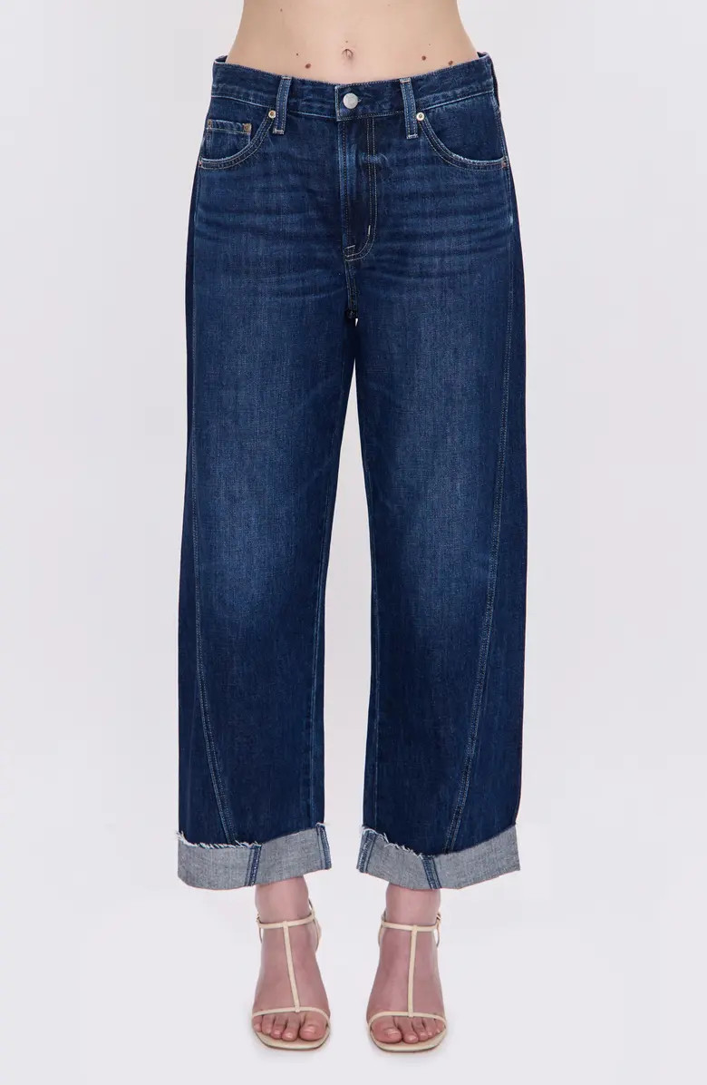 Pistola Kacey Cuffed High Waist Boyfriend Jeans | Nordstrom | Nordstrom