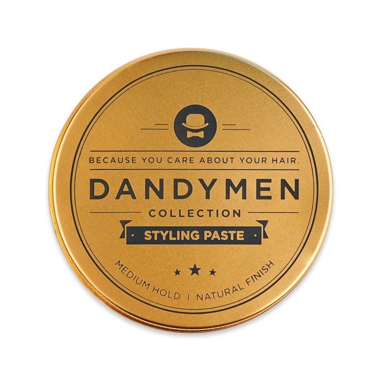 Dandymen Collection Men's Hair Styling Paste, Medium Hold,Tobacco Vanilla, 3.4 oz | Walmart (US)