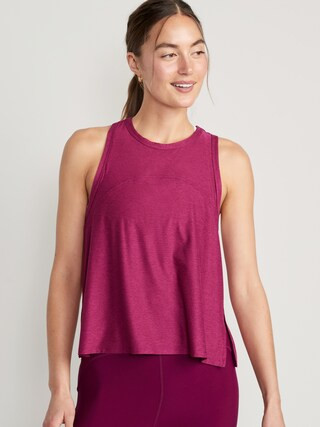 Sleeveless Cloud 94 Soft Slub-Knit T-Shirt for Women | Old Navy (US)