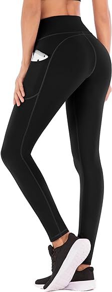 IUGA High Waist Yoga Pants with Pockets, Leggings for Women Tummy Control, Workout Leggings for W... | Amazon (US)