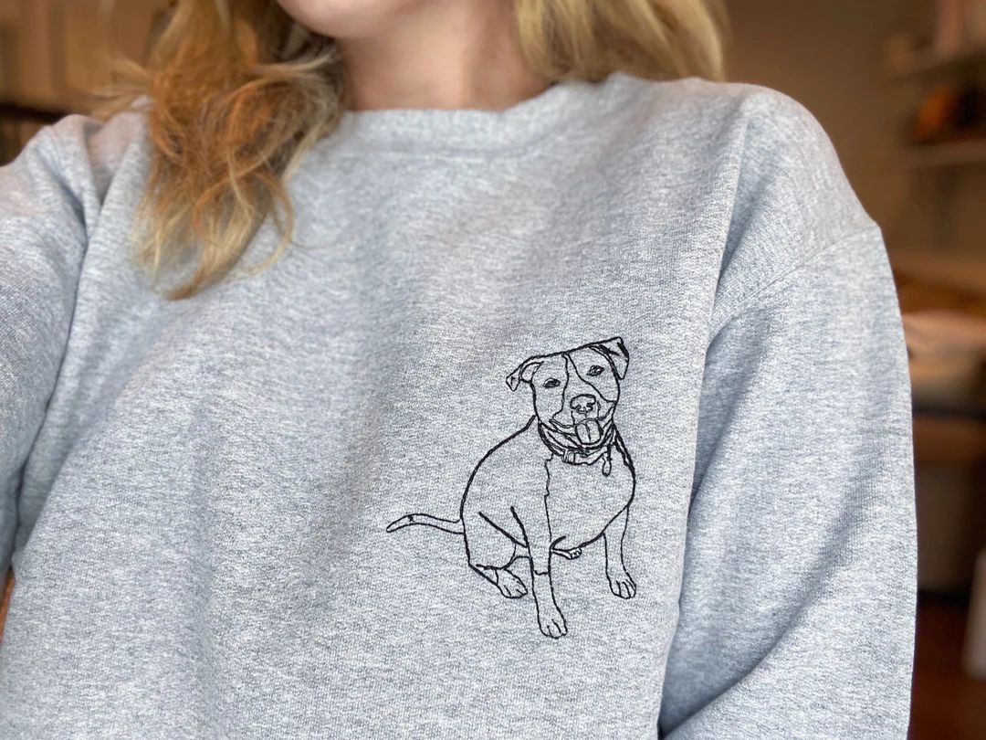 Personalized Embroidered Sweatshirt | Etsy (US)