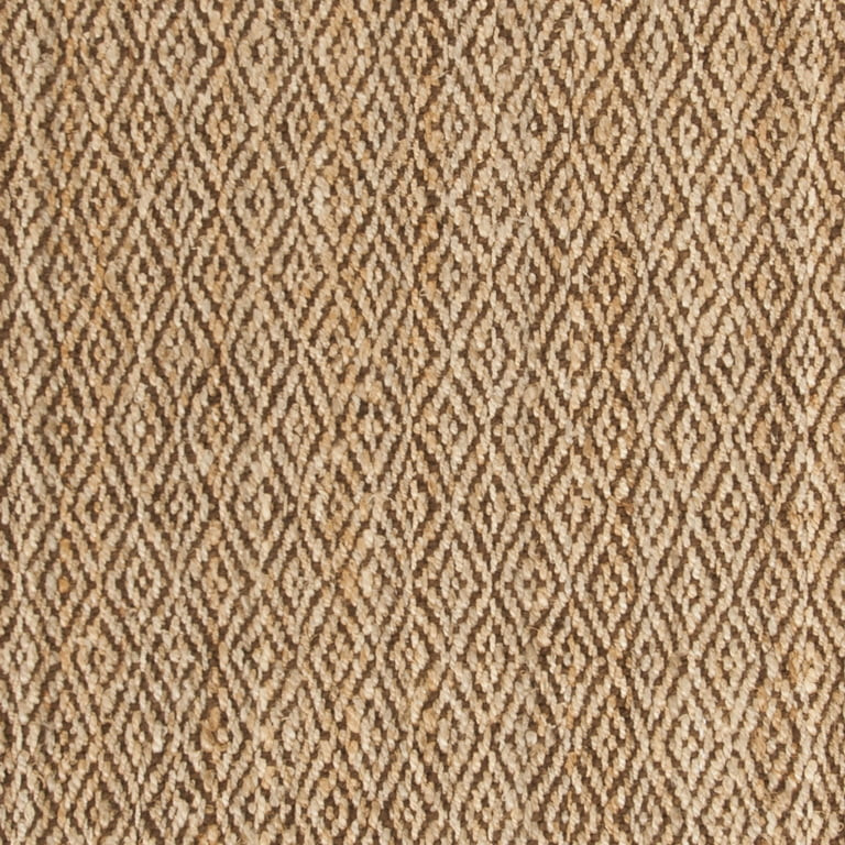 SAFAVIEH Natural Fiber Doreen Geometric Jute Area Rug, Natural/Brown, 10' x 14' | Walmart (US)