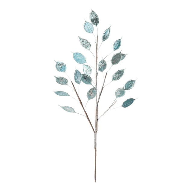 Frosted Blue Eucalyptus Tree Stem - Set of 6 | Cailini Coastal