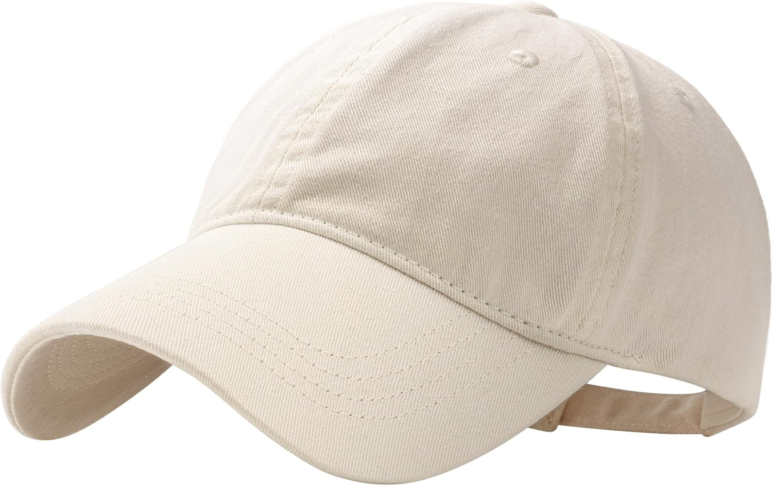 Baseball Cap for Men Women Washed Cotton Unstructured Baseball Hats Breathable Unisex Golf Dad Ha... | Amazon (US)