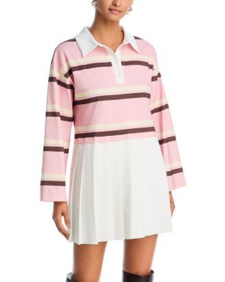 Multi Stripe Layered Mini Dress - Exclusive | Bloomingdale's (US)