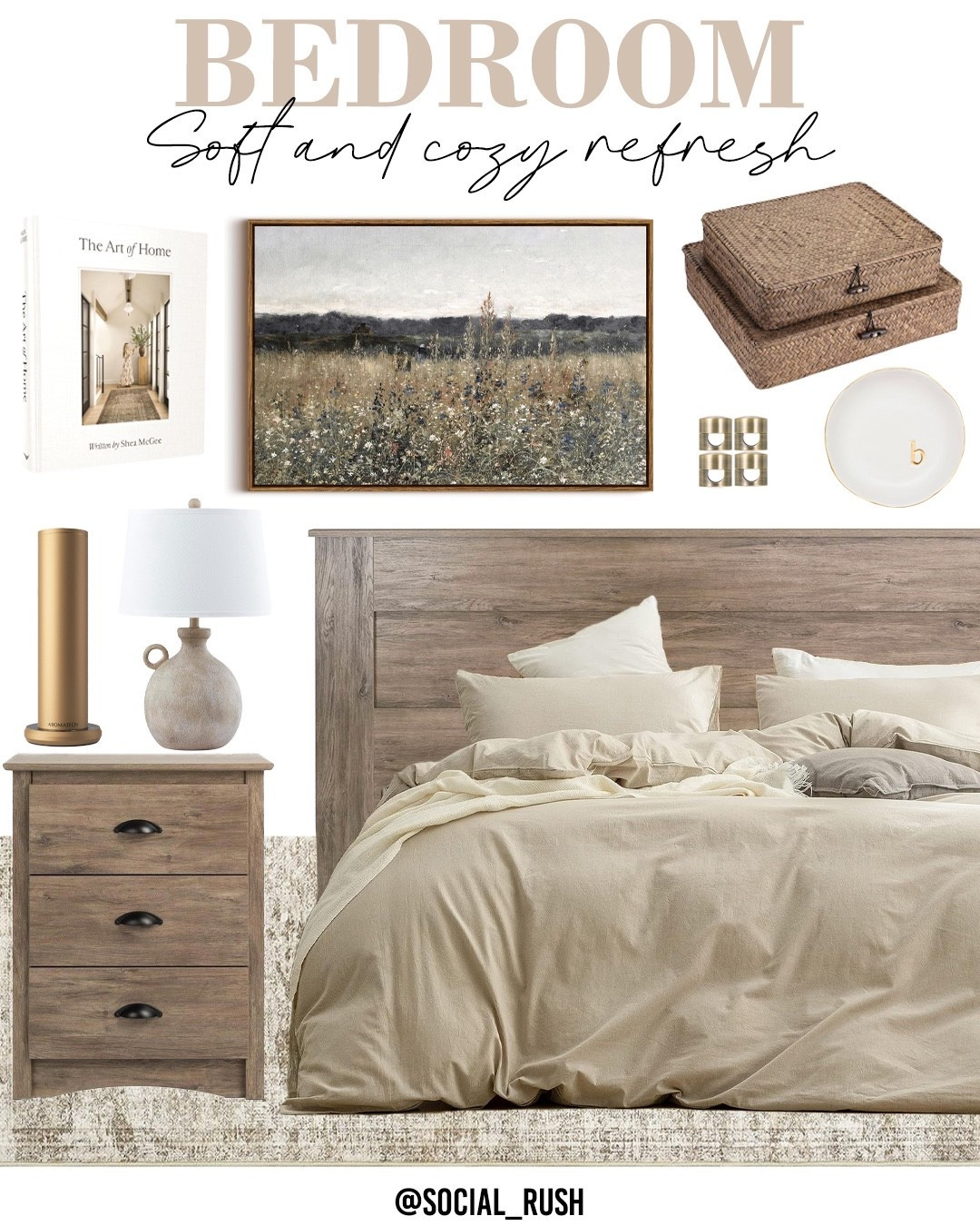 neutral bedroom decor, rustic bedroom inspiration, cozy neutral bedroom, farmhouse bedroom layout, affordable Amazon bedding, rustic nightstand Amazon, linen duvet cover neutral, Amazon bedroom refresh, beige bedding set, budget friendly bedroom finds, rustic wood headboard, Amazon home decor ideas, soft cozy bedroom, calming bedroom palette, modern farmhouse bedroom, bedroom styling on a budget, Amazon rustic bedroom picks, neutral throw pillows, cozy bedroom setup, neutral room makeover, rustic decor Amazon, soft tone bedroom, affordable farmhouse bed, cozy Amazon bedroom finds, neutral rug Amazon, budget boho bedroom, beige bedroom Amazon, Amazon bedroom must-haves, Shea McGee inspired decor, budget friendly home styling, Amazon neutral nightstand, earth tone bedding, modern rustic bedroom style, warm tone bedroom decor, budget neutral home, rustic home finds Amazon, affordable Amazon home, bedroom decor Amazon style, boho farmhouse bedroom, natural tones bedroom, minimalist rustic bedroom, Amazon neutral furniture, taupe bedding Amazon, beige and wood bedroom, cozy aesthetic bedroom, Amazon rustic lamp, small bedroom refresh Amazon, home styling on a budget, neutral bedroom Amazon finds, rustic texture bedroom, and warm neutral home ideas.

#LTKStyleTip #LTKSaleAlert #LTKHome