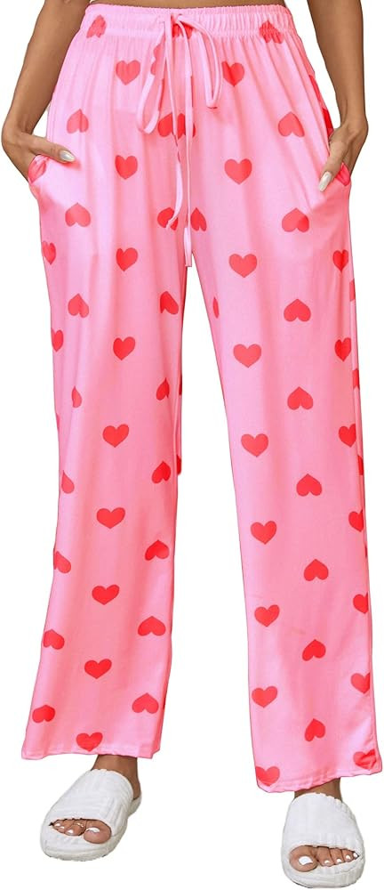 X-Image Women Comfy Casual Pajama Pants with Pockets & Drawstring | Amazon (US)
