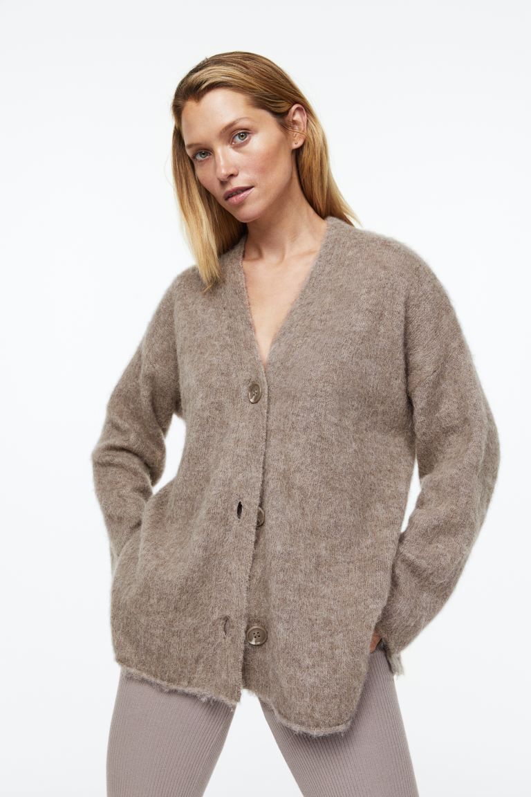 Fine-knit Wool-blend Cardigan | H&M (US)