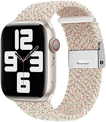 Adjustable Braided Solo Loop Bands Compatible with Apple Watch Bands 41mm 40mm 38mm Pride Sport Loop | Amazon (US)