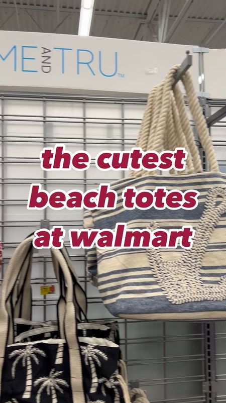 Beach Totes at Walmart 🌊⚓️

Under $20 



#LTKxWalmart #LTKVideo #LTKSeasonal